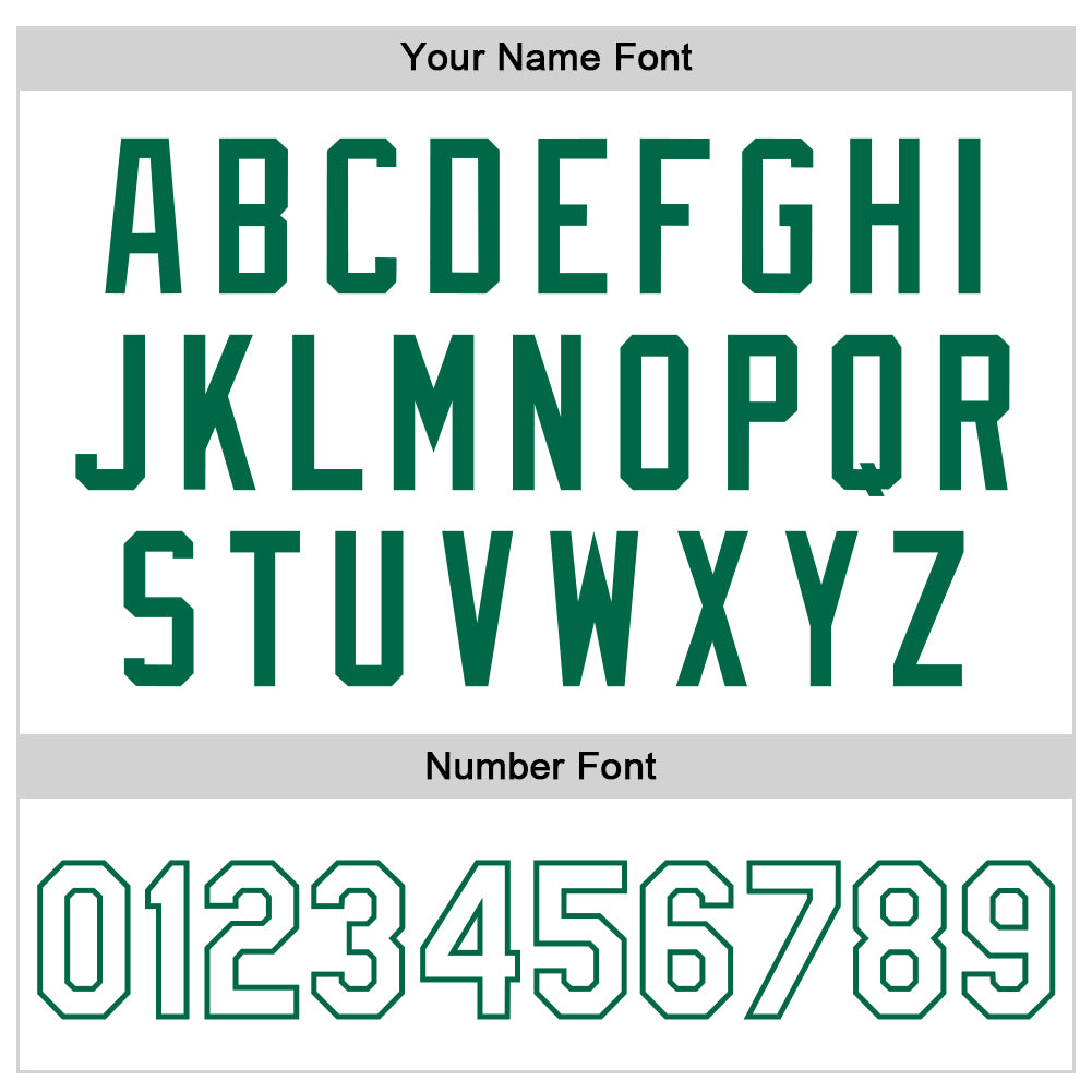 Custom White White-Kelly Green Bomber Full-Snap Varsity Faux Leather Letterman Jacket