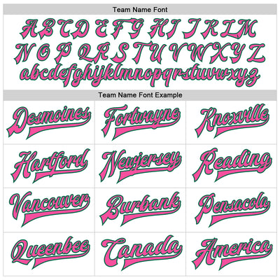 Custom White Pink-Kelly Green Bomber Full-Snap Varsity Faux Leather Letterman Jacket