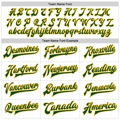 Custom White Green-Gold Bomber Full-Snap Varsity Faux Leather Letterman Jacket