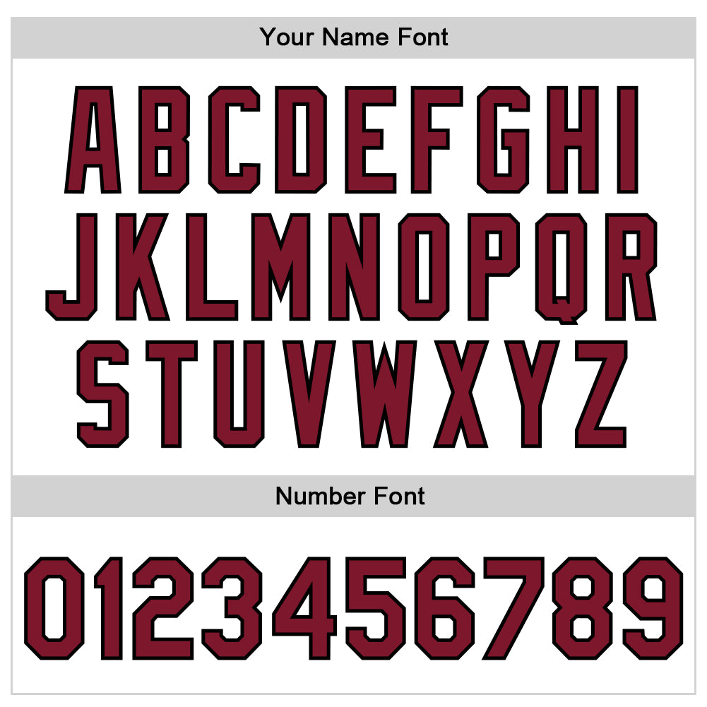 Custom White Crimson-Black Bomber Full-Snap Varsity Faux Leather Letterman Jacket