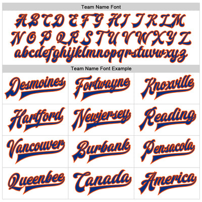 Custom White Royal-Orange Bomber Full-Snap Varsity Faux Leather Letterman Jacket