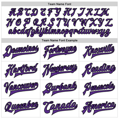 Custom White Purple-Black Bomber Full-Snap Varsity Faux Leather Letterman Jacket