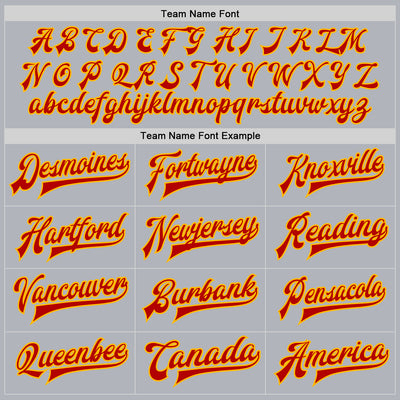 Custom Gray Red-Gold Bomber Full-Snap Varsity Faux Leather Letterman Jacket