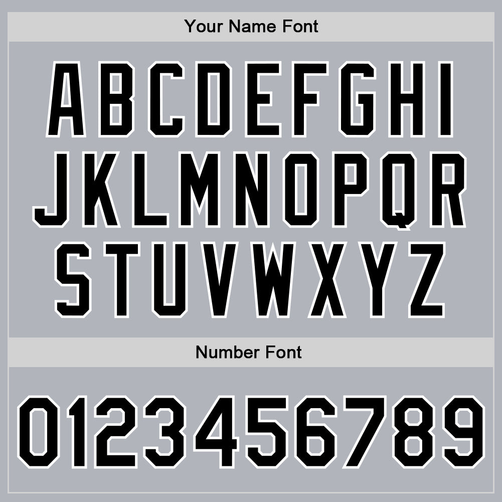 Custom Gray Black-White Bomber Full-Snap Varsity Faux Leather Letterman Jacket