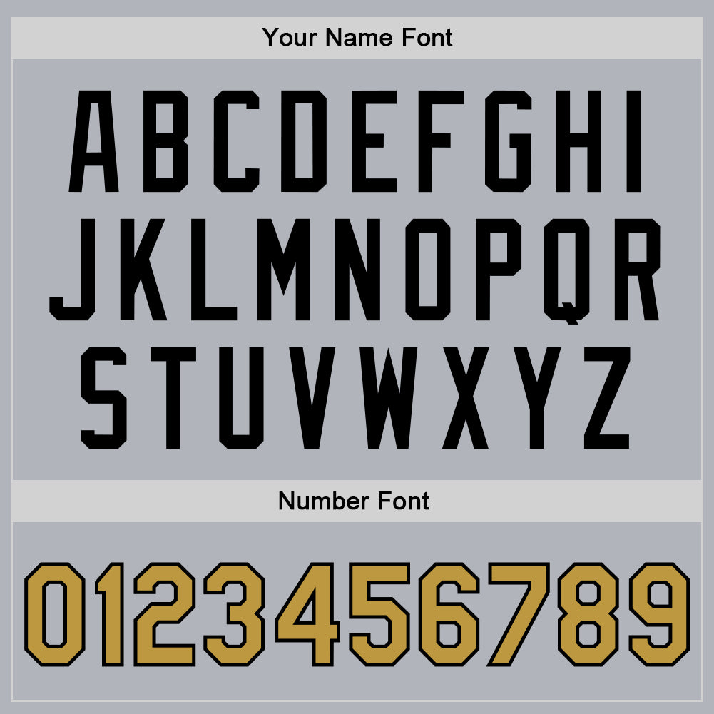 Custom Gray Old Gold-Black Bomber Full-Snap Varsity Faux Leather Letterman Jacket