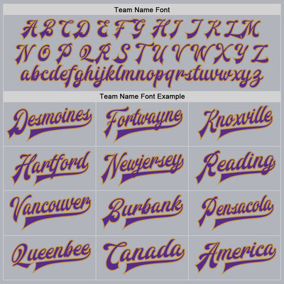 Custom Gray Purple-Old Gold Bomber Full-Snap Varsity Faux Leather Letterman Jacket