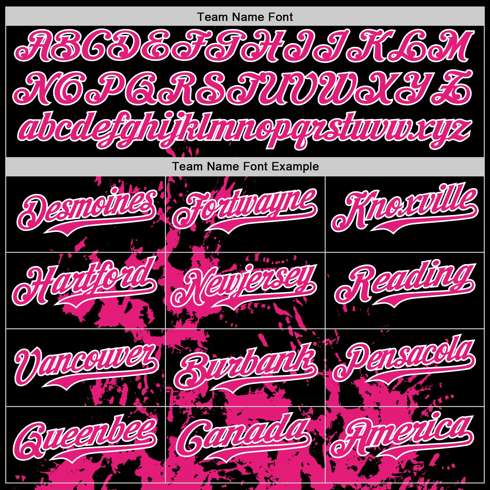 Custom Black Sky Blue Hot Pink-White Splash Art 3D Pattern Design Bomber Full-Snap Varsity Letterman Hoodie Jacket