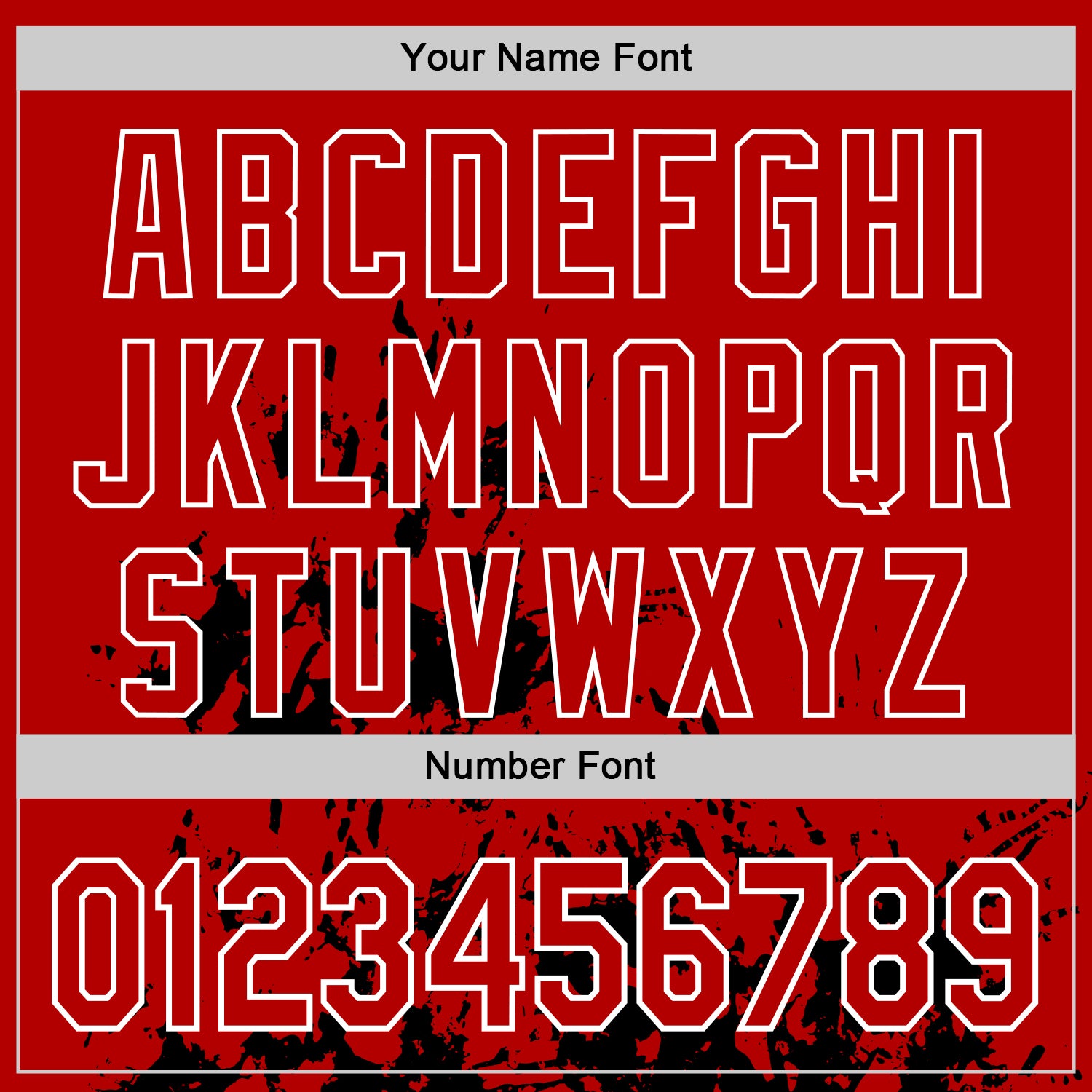 Custom Red Black-White Splash Art 3D Pattern Design Bomber Full-Snap Varsity Letterman Hoodie Jacket