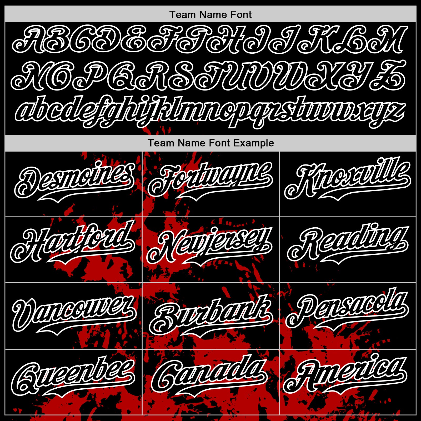 Custom Black Red-White Splash Art 3D Pattern Design Bomber Full-Snap Varsity Letterman Hoodie Jacket