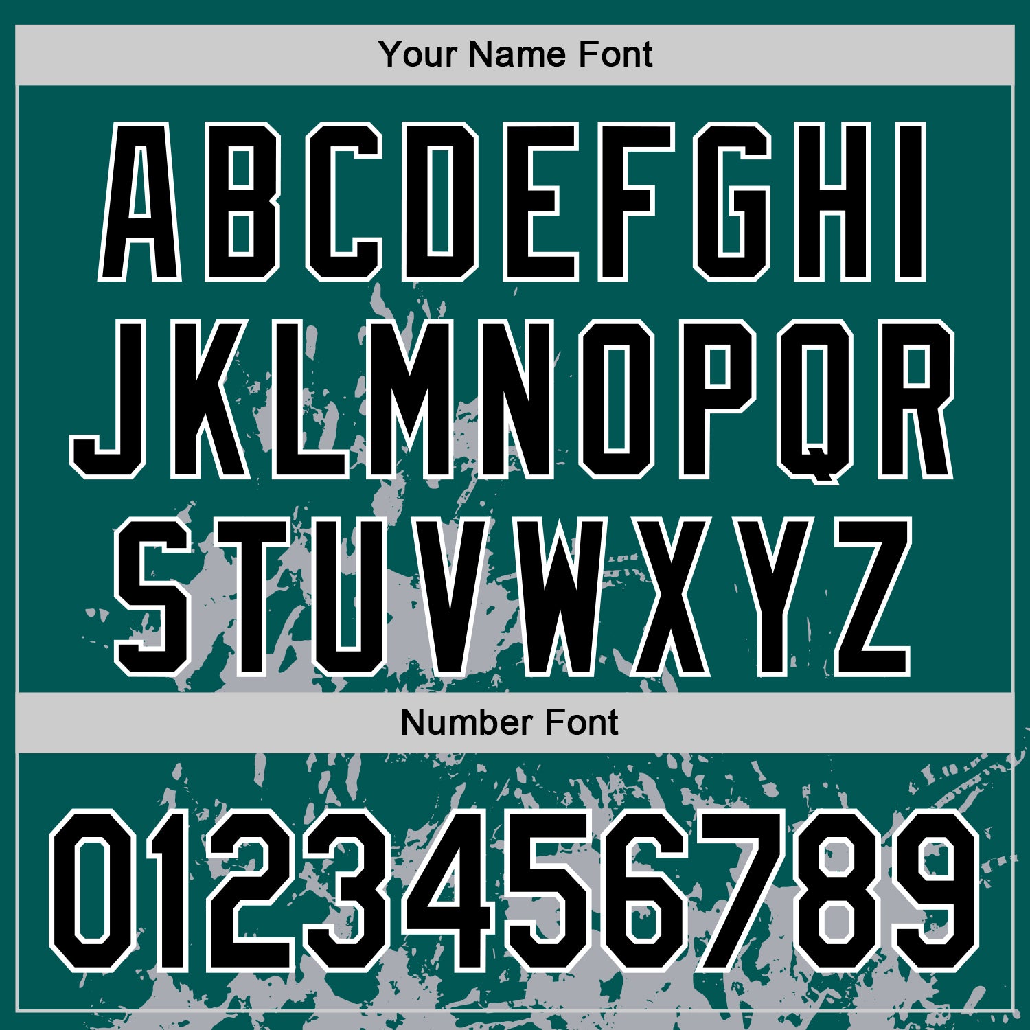 Custom Midnight Green Black Gray-White Splash Art 3D Pattern Design Bomber Full-Snap Varsity Letterman Hoodie Jacket