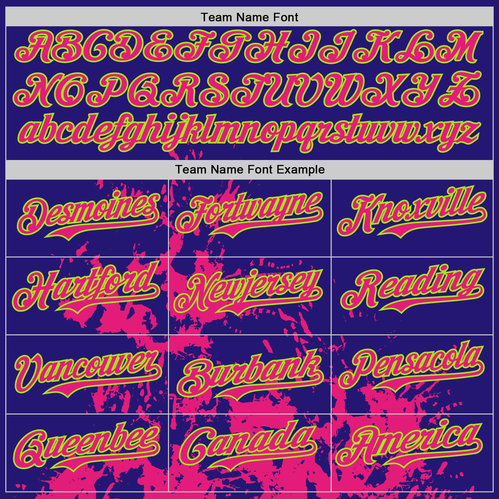 Custom Dark Purple Neon Green Hot Pink Black-White Splash Art 3D Pattern Design Bomber Full-Snap Varsity Letterman Hoodie Jacket