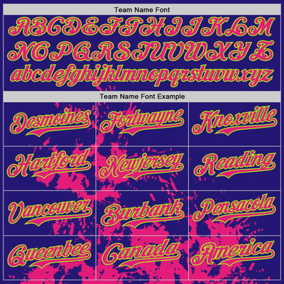 Custom Dark Purple Neon Green Hot Pink Black-White Splash Art 3D Pattern Design Bomber Full-Snap Varsity Letterman Hoodie Jacket