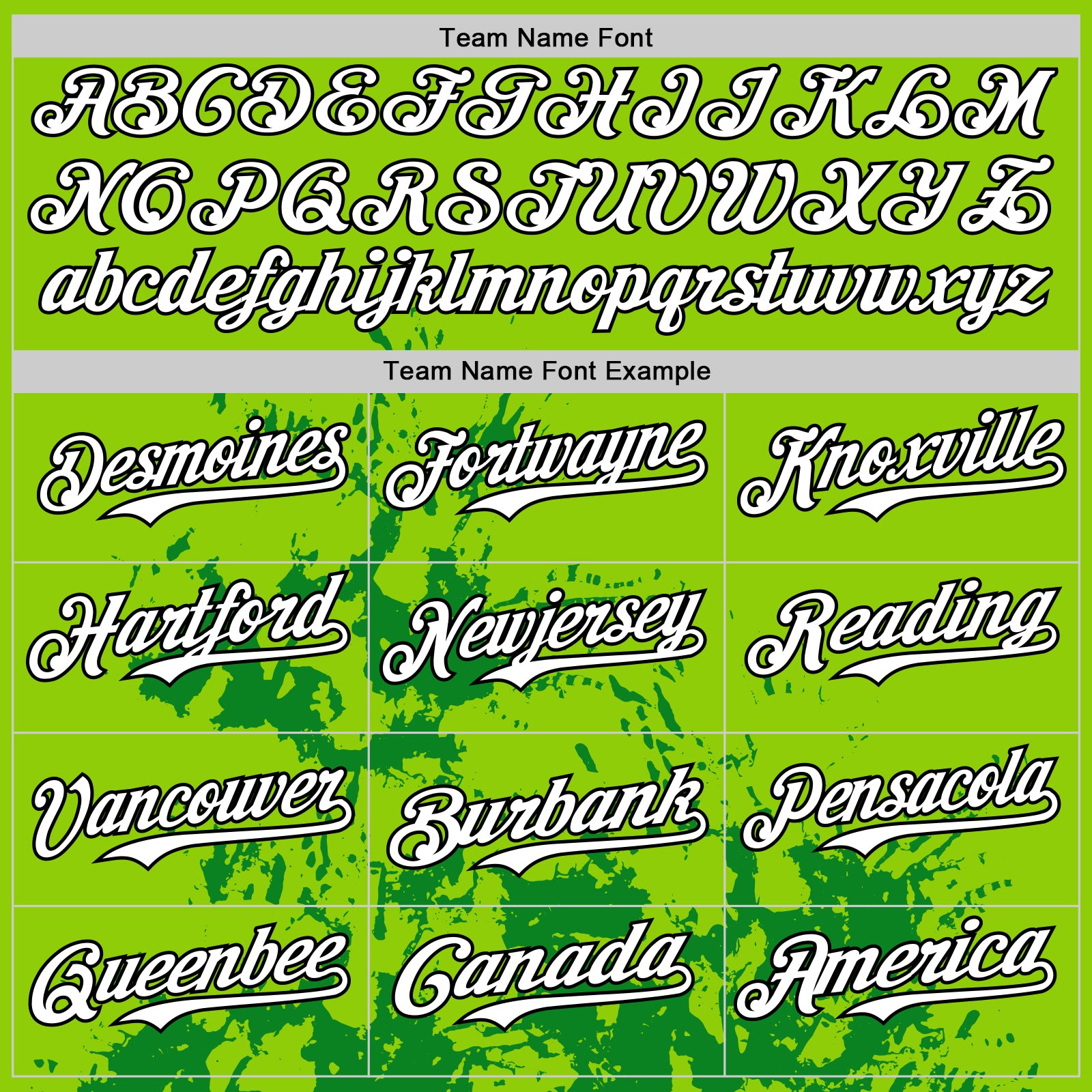 Custom Neon Green Black Grass Green-White Splash Art 3D Pattern Design Bomber Full-Snap Varsity Letterman Hoodie Jacket