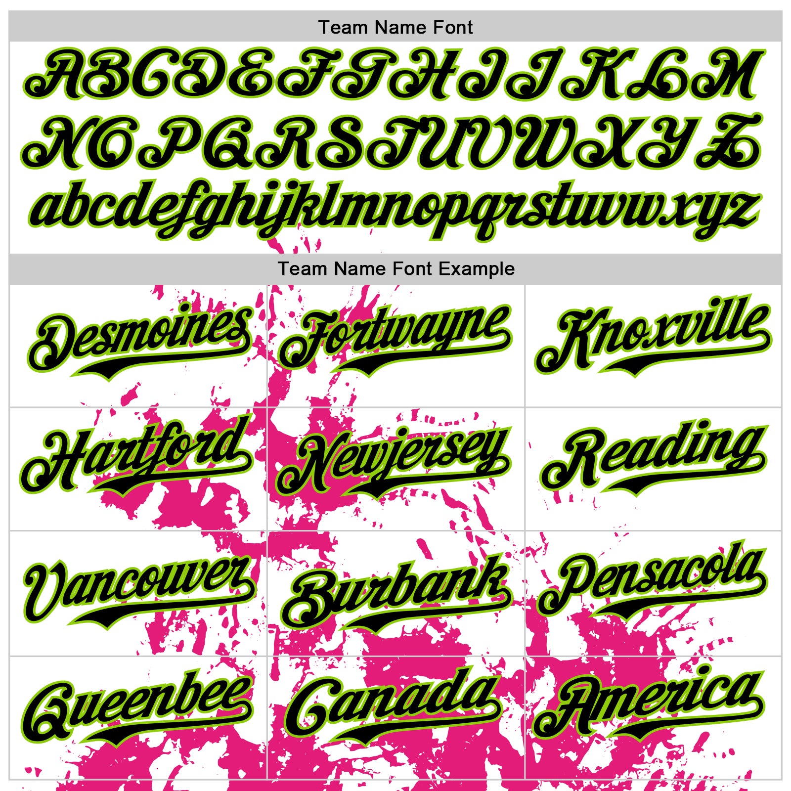 Custom White Neon Green Hot Pink-Black Splash Art 3D Pattern Design Bomber Full-Snap Varsity Letterman Hoodie Jacket