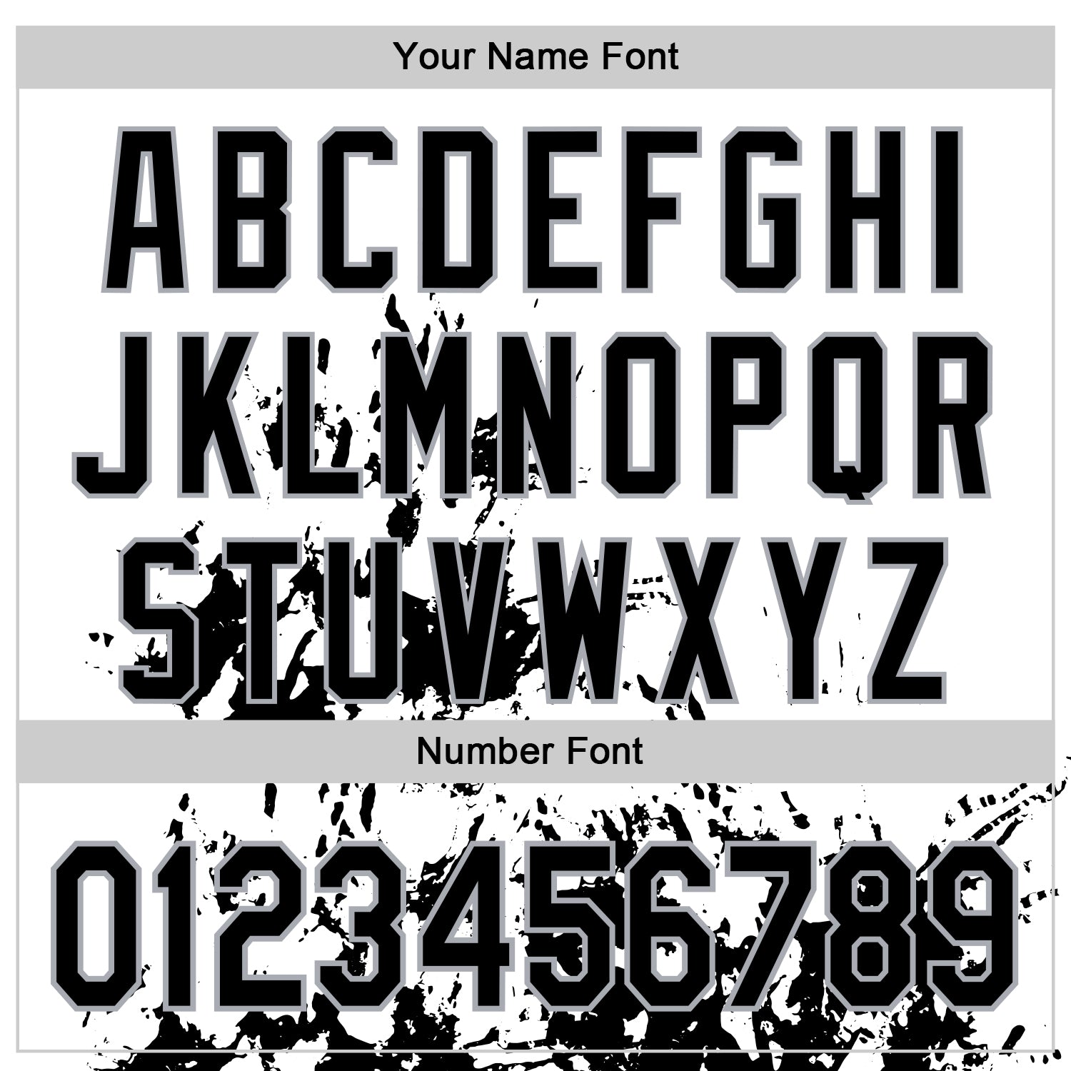 Custom White Black-Gray Splash Art 3D Pattern Design Bomber Full-Snap Varsity Letterman Hoodie Jacket