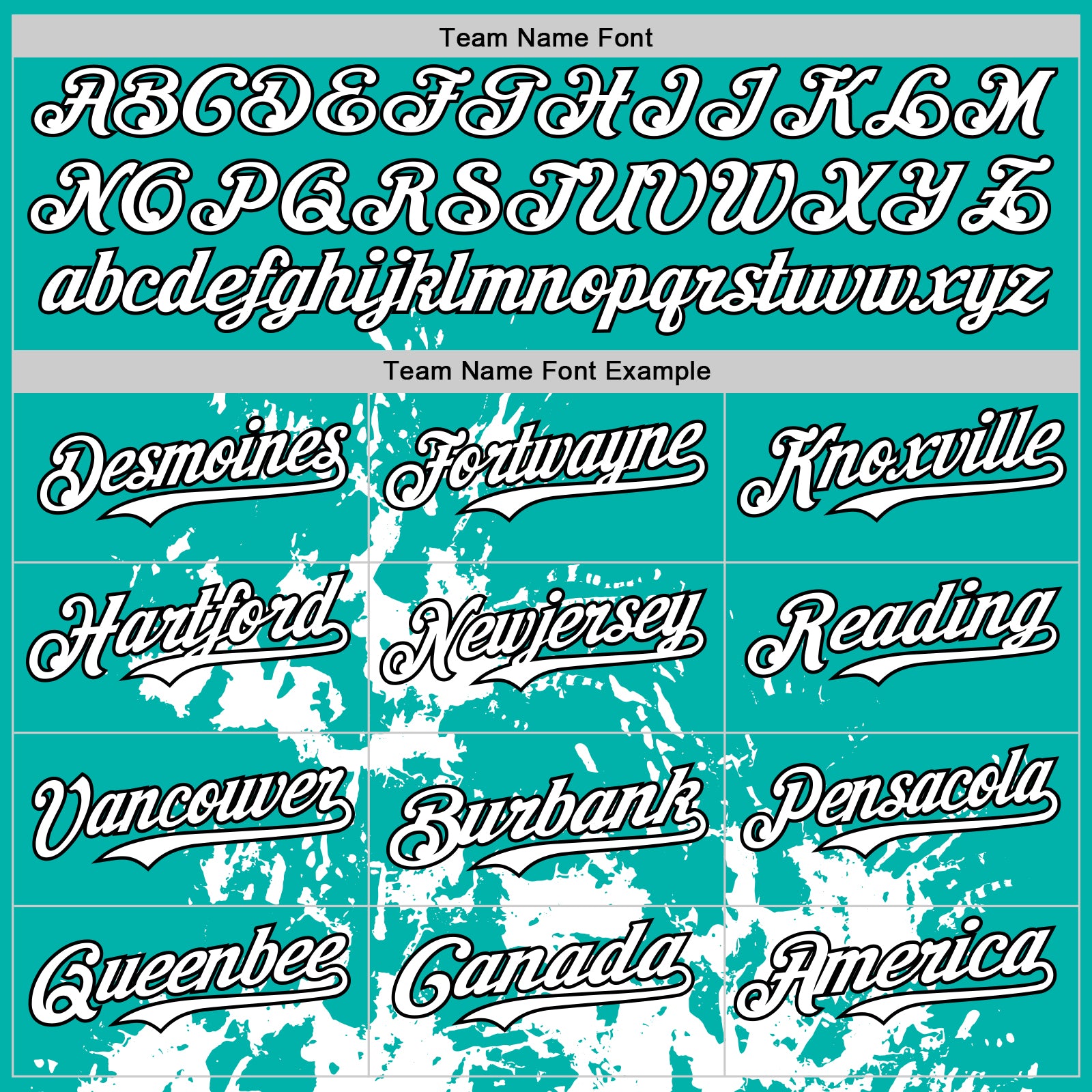 Custom Aqua White-Black Splash Art 3D Pattern Design Bomber Full-Snap Varsity Letterman Hoodie Jacket