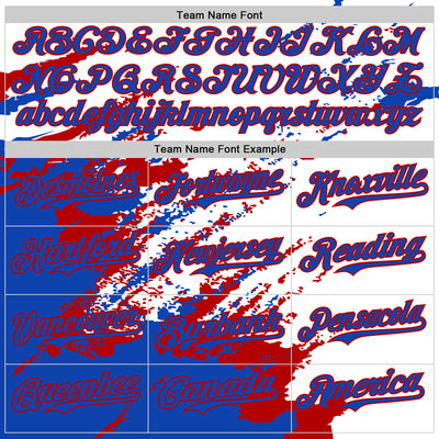 Custom White Thunder Blue-Red Splash Art 3D Pattern Design Bomber Full-Snap Varsity Letterman Hoodie Jacket