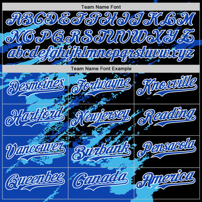 Custom Black Thunder Blue Sky Blue Pink-White Splash Art 3D Pattern Design Bomber Full-Snap Varsity Letterman Hoodie Jacket