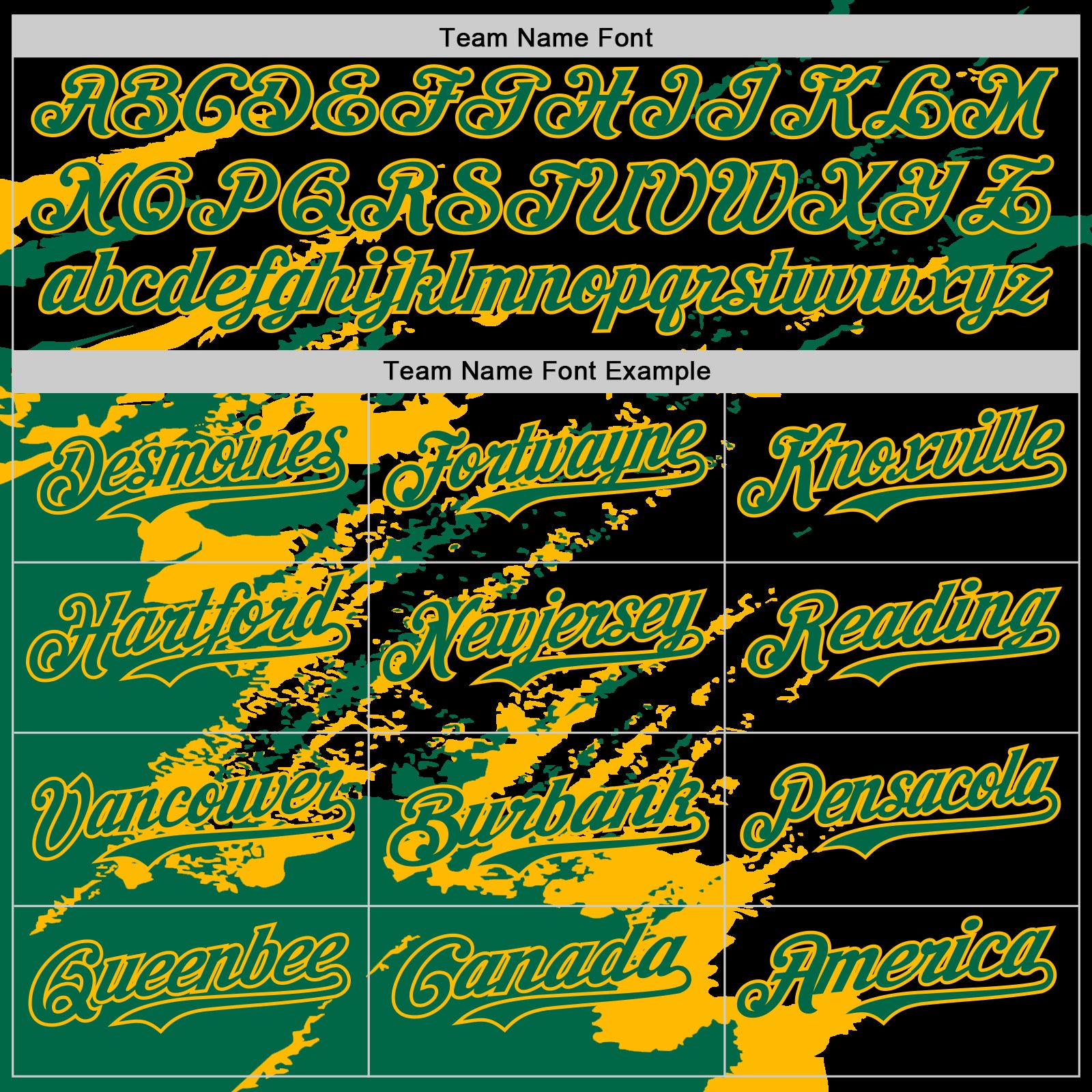 Custom Black Kelly Green-Gold Splash Art 3D Pattern Design Bomber Full-Snap Varsity Letterman Hoodie Jacket