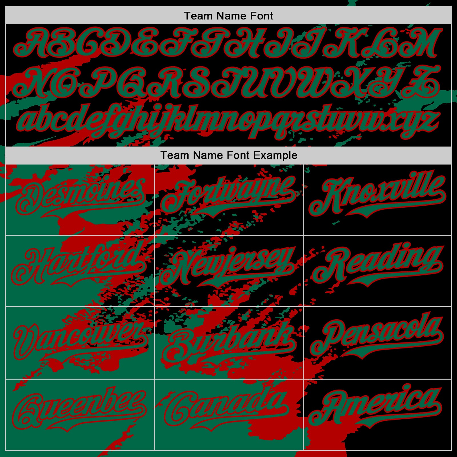 Custom Black Kelly Green-Red Splash Art 3D Pattern Design Bomber Full-Snap Varsity Letterman Hoodie Jacket