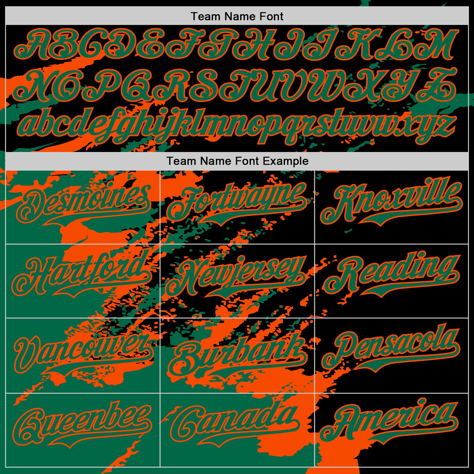 Custom Black Kelly Green-Orange Splash Art 3D Pattern Design Bomber Full-Snap Varsity Letterman Hoodie Jacket