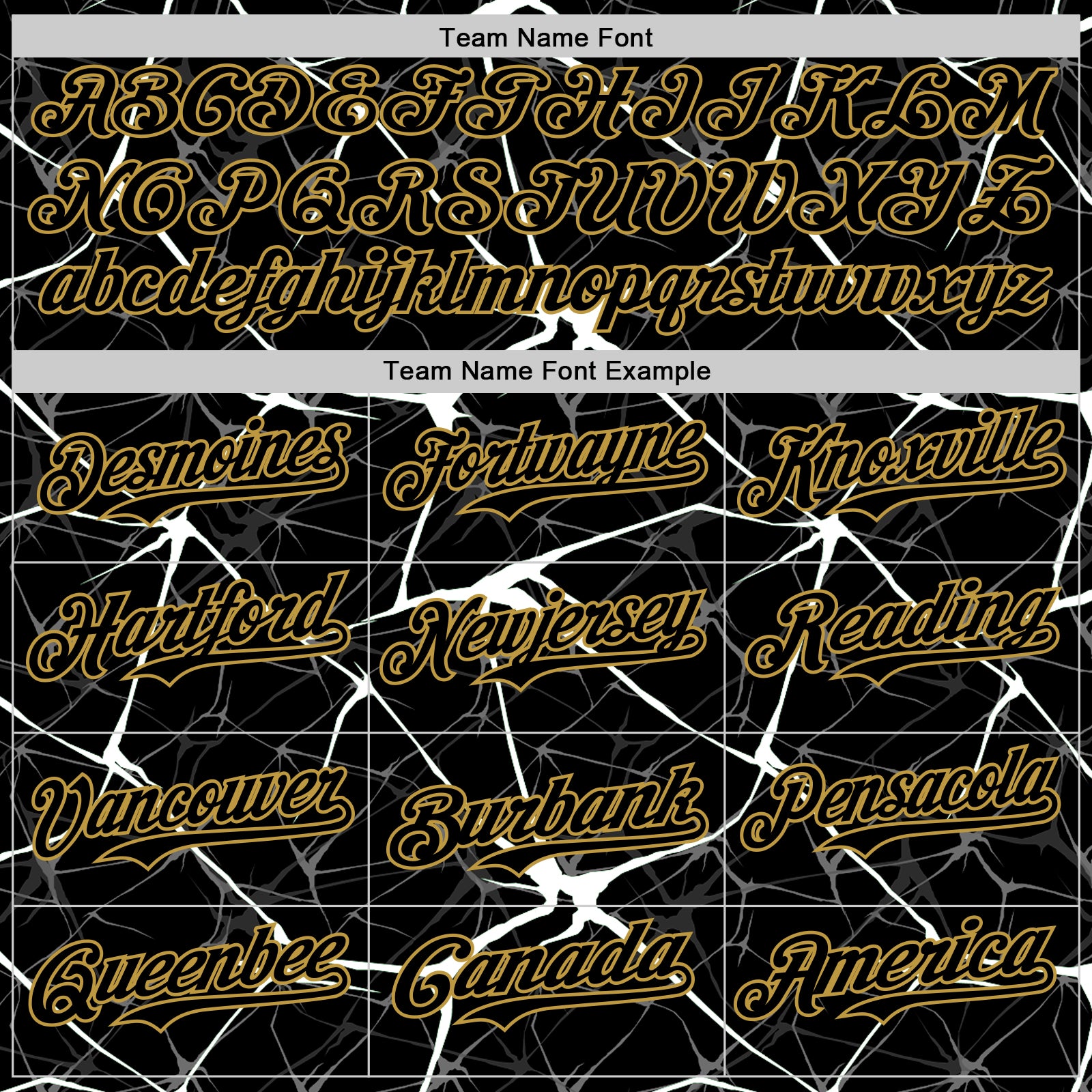 Custom Black White-Old Gold Abstract Network 3D Pattern Design Bomber Full-Snap Varsity Letterman Hoodie Jacket