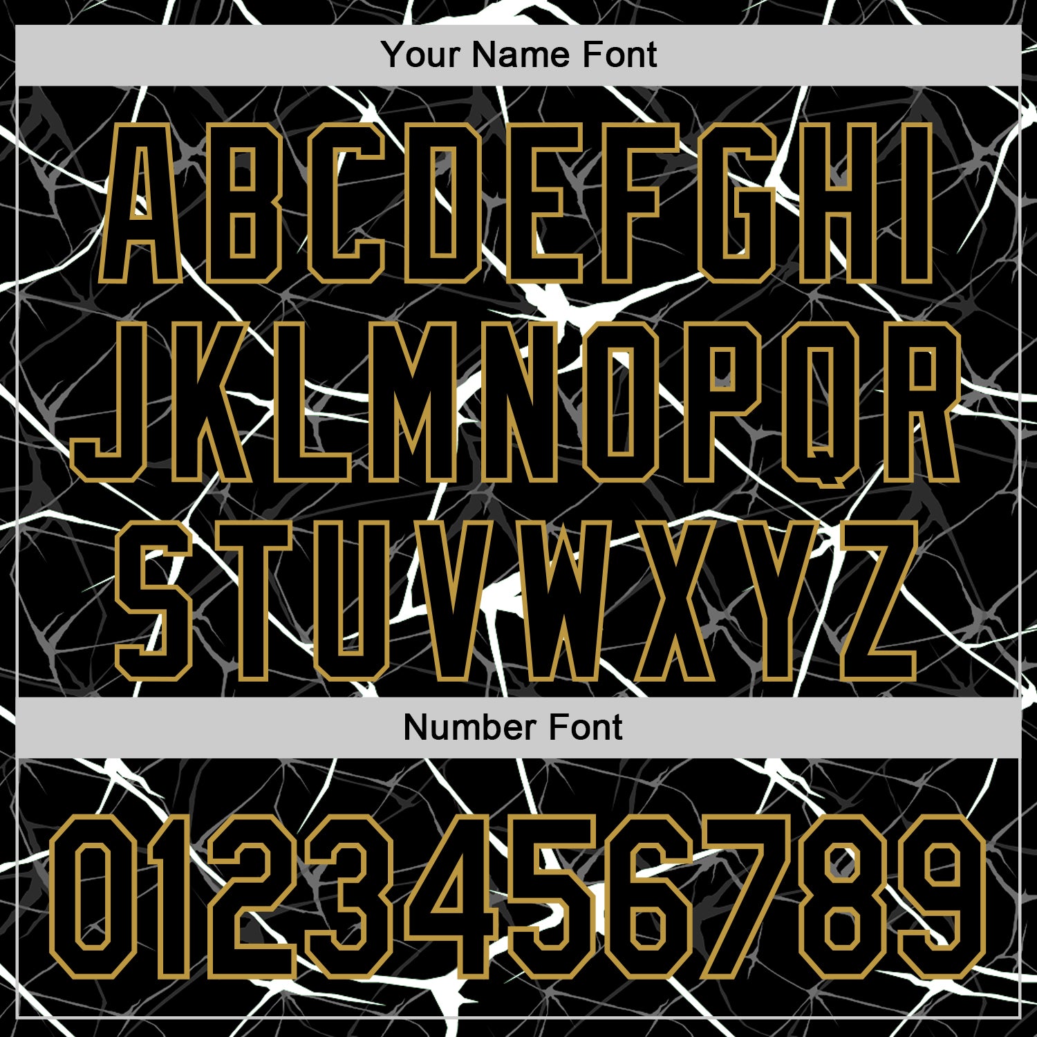 Custom Black White-Old Gold Abstract Network 3D Pattern Design Bomber Full-Snap Varsity Letterman Hoodie Jacket