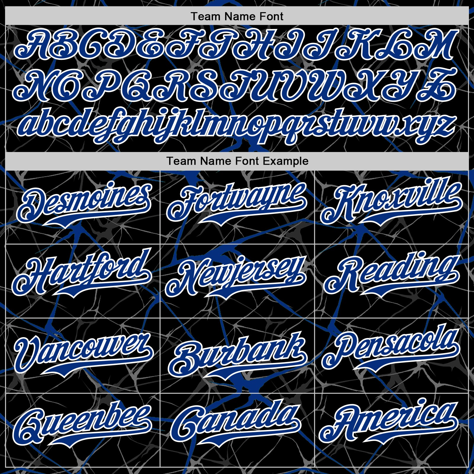 Custom Black Royal-White Abstract Network 3D Pattern Design Bomber Full-Snap Varsity Letterman Hoodie Jacket