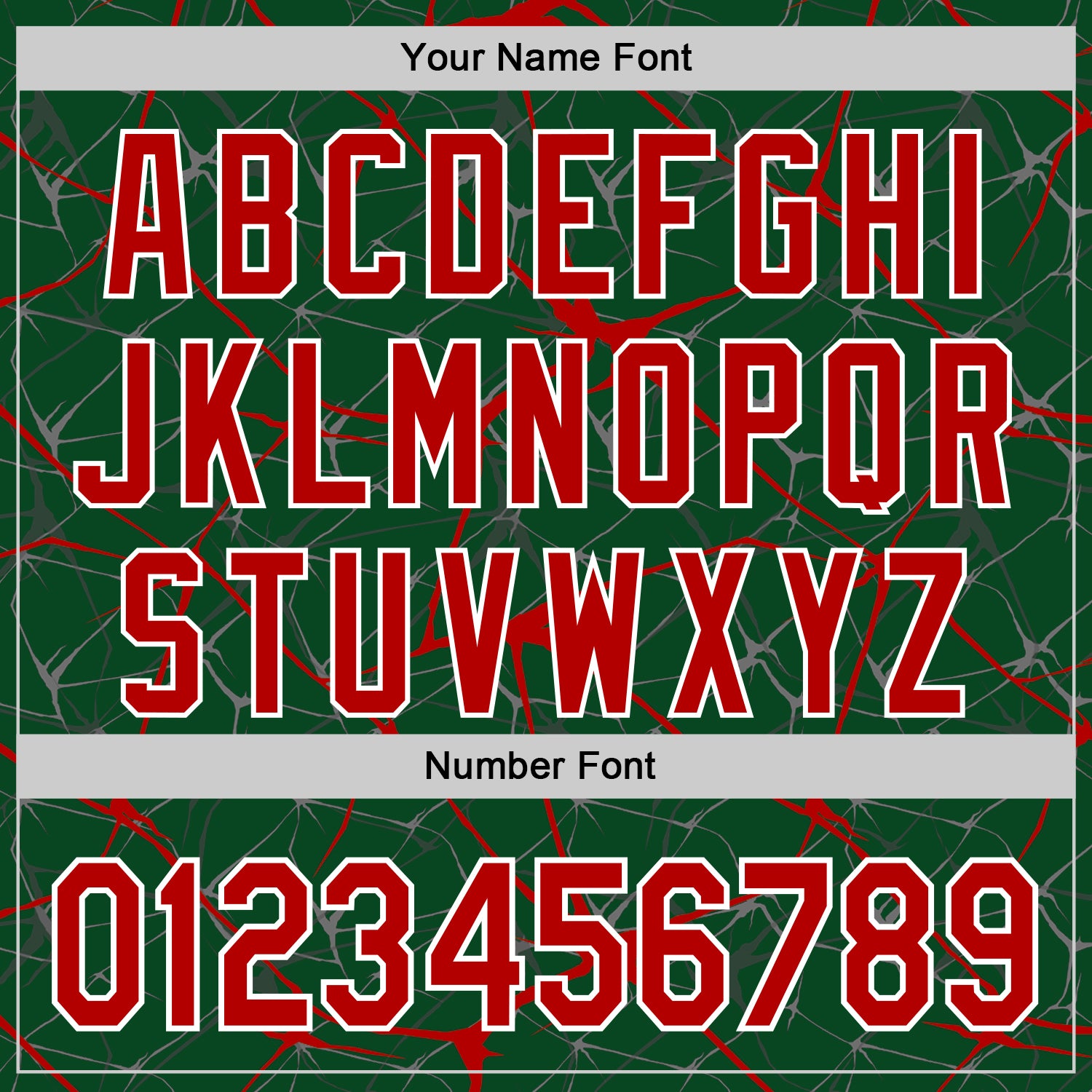 Custom Green Red-White Abstract Network 3D Pattern Design Bomber Full-Snap Varsity Letterman Hoodie Jacket