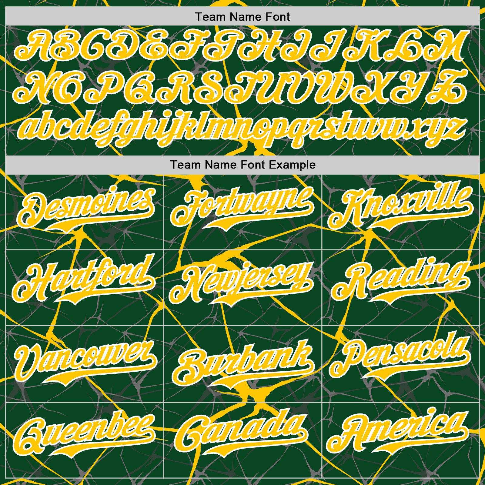 Custom Green Yellow-White Abstract Network 3D Pattern Design Bomber Full-Snap Varsity Letterman Hoodie Jacket