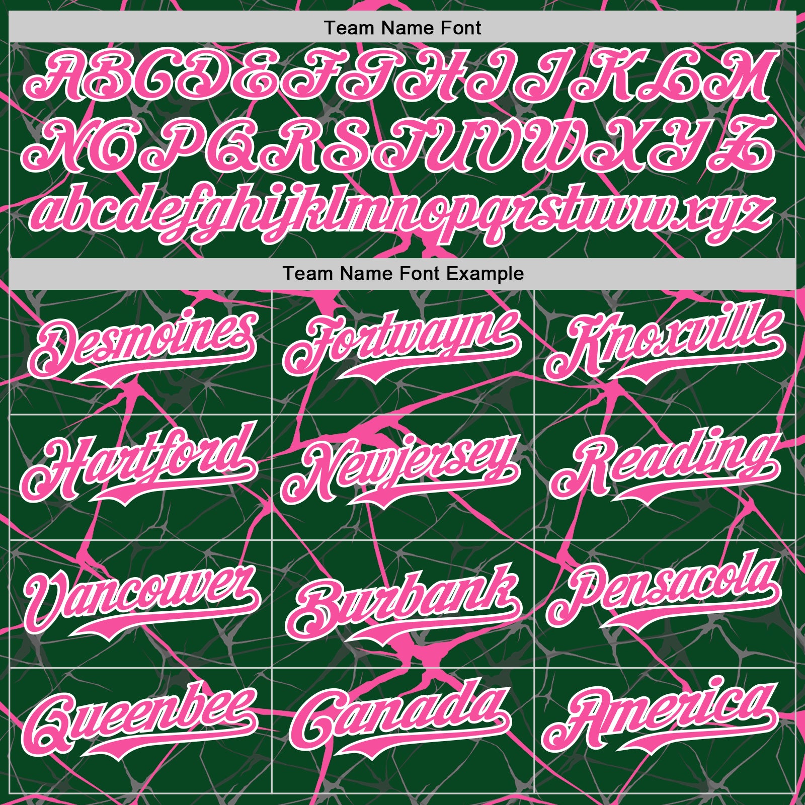 Custom Green Pink-White Abstract Network 3D Pattern Design Bomber Full-Snap Varsity Letterman Hoodie Jacket