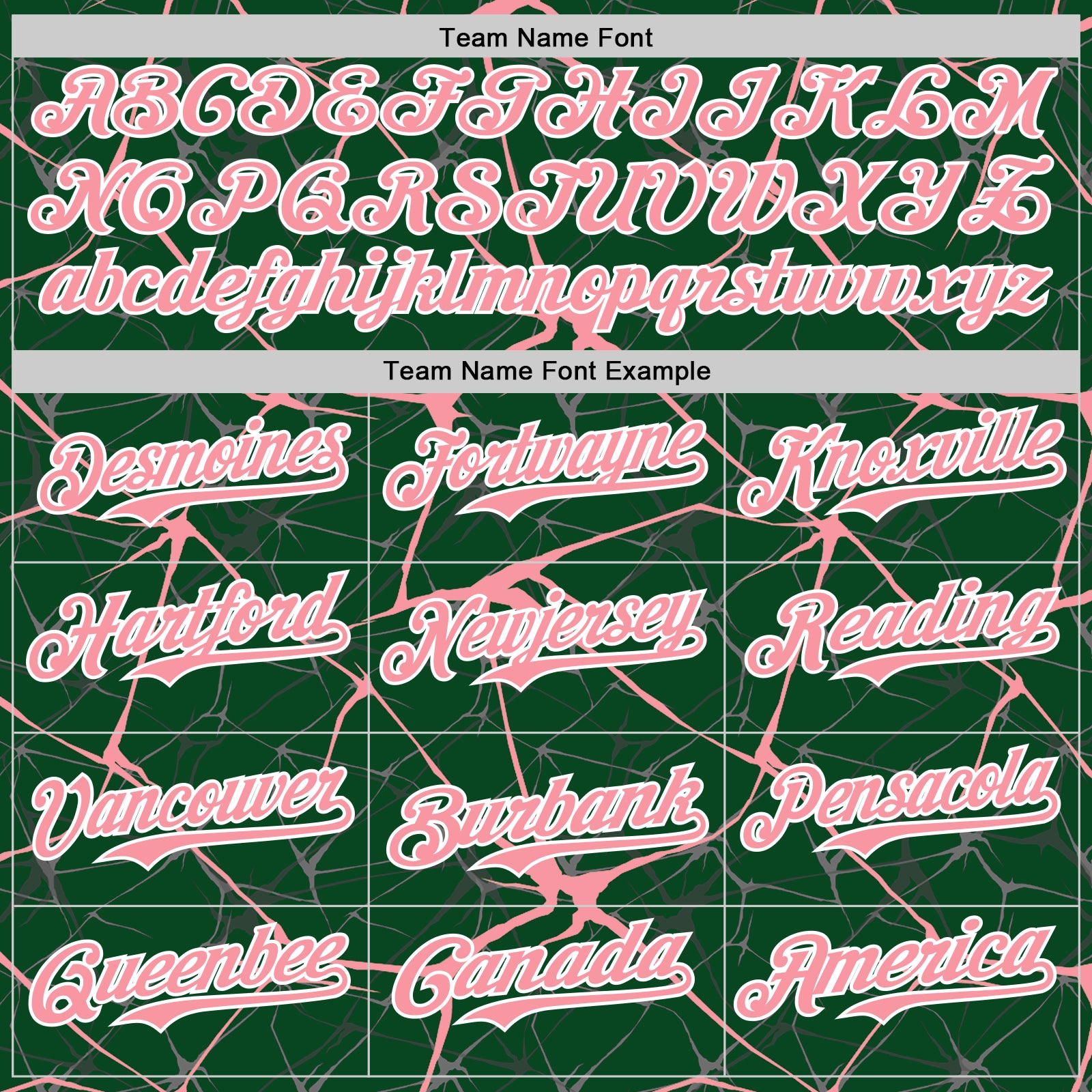 Custom Green Medium Pink-White Abstract Network 3D Pattern Design Bomber Full-Snap Varsity Letterman Hoodie Jacket