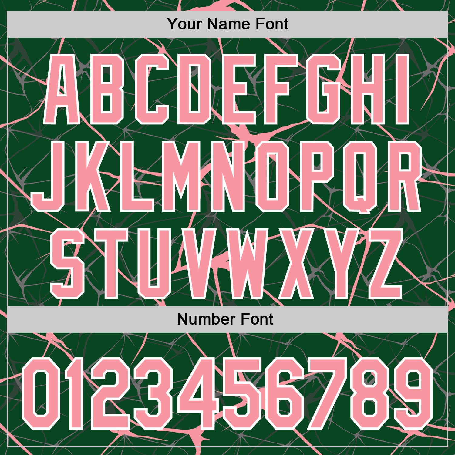 Custom Green Medium Pink-White Abstract Network 3D Pattern Design Bomber Full-Snap Varsity Letterman Hoodie Jacket