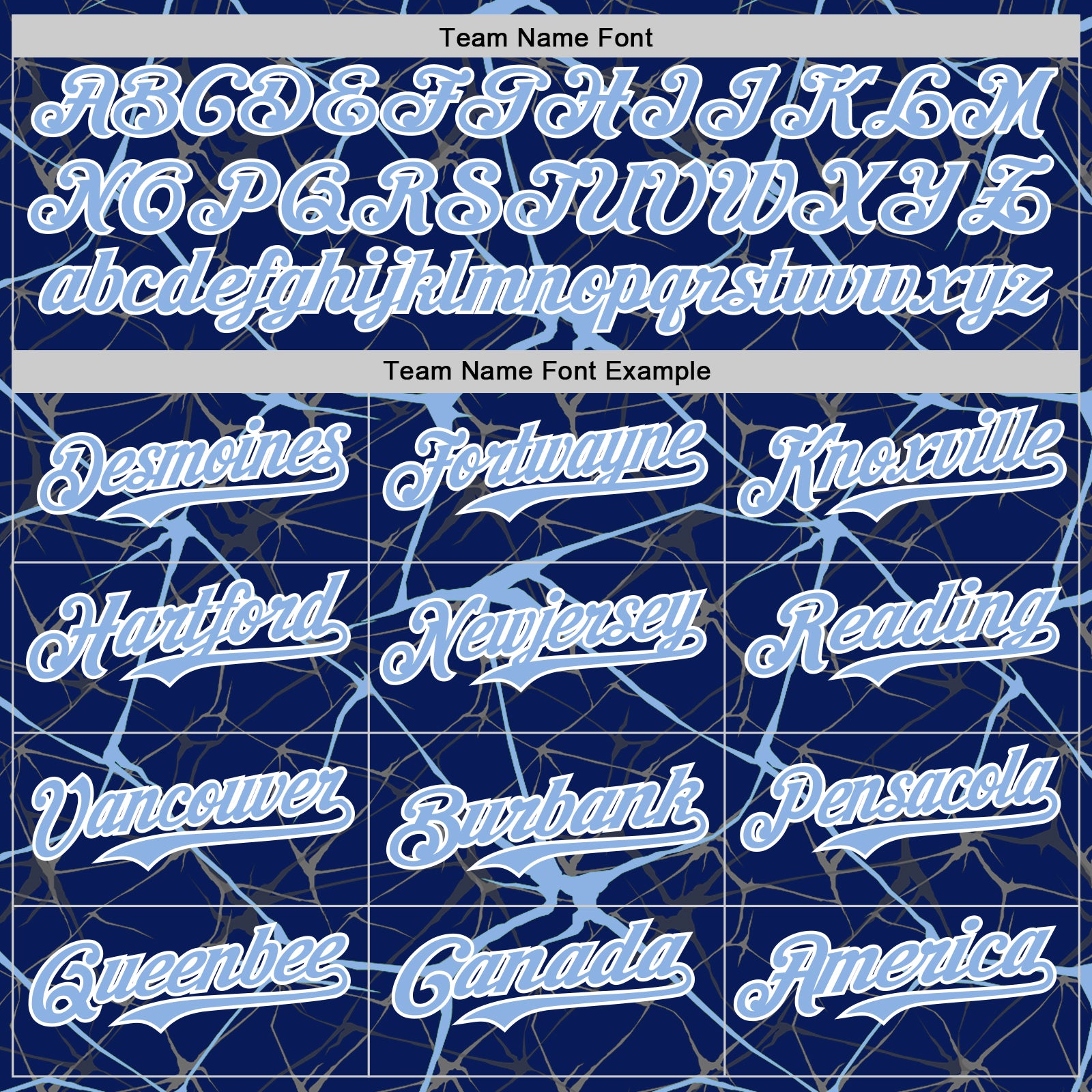 Custom Royal Light Blue-White Abstract Network 3D Pattern Design Bomber Full-Snap Varsity Letterman Hoodie Jacket