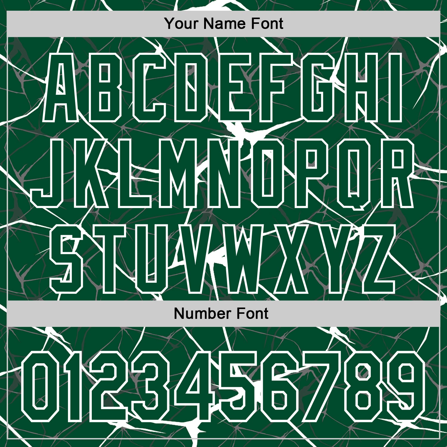 Custom Kelly Green White Abstract Network 3D Pattern Design Bomber Full-Snap Varsity Letterman Hoodie Jacket