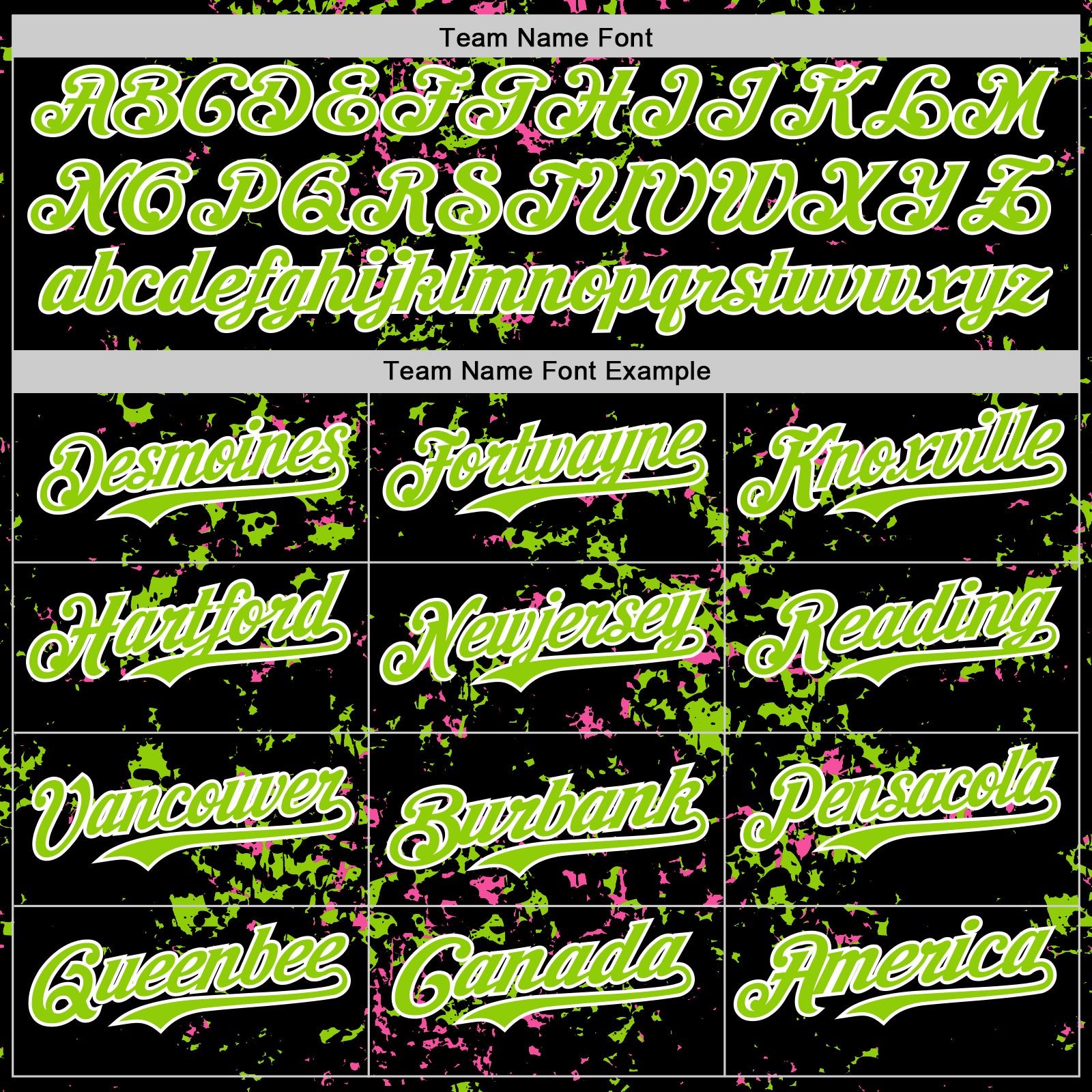 Custom Black Neon Green Pink-White Fragment Pattern Bomber Full-Snap Varsity Letterman Hoodie Jacket