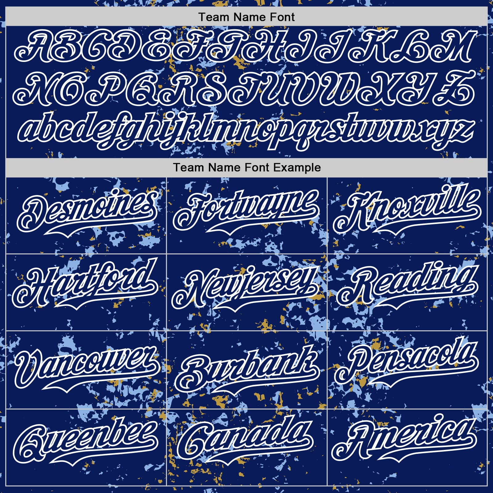 Custom Royal Light Blue Old Gold-White Fragment Pattern Bomber Full-Snap Varsity Letterman Hoodie Jacket