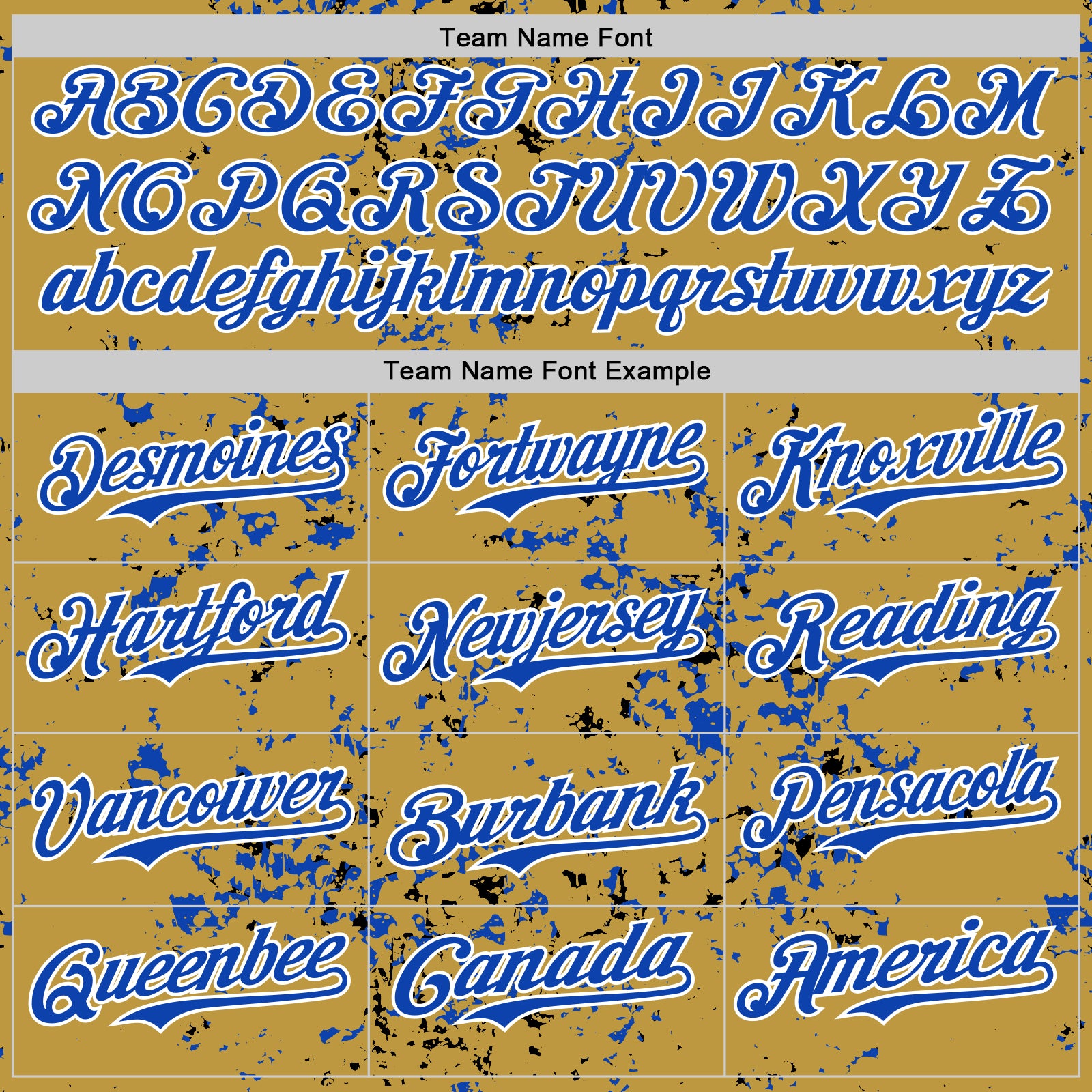 Custom Old Gold Thunder Blue Black-White Fragment Pattern Bomber Full-Snap Varsity Letterman Hoodie Jacket