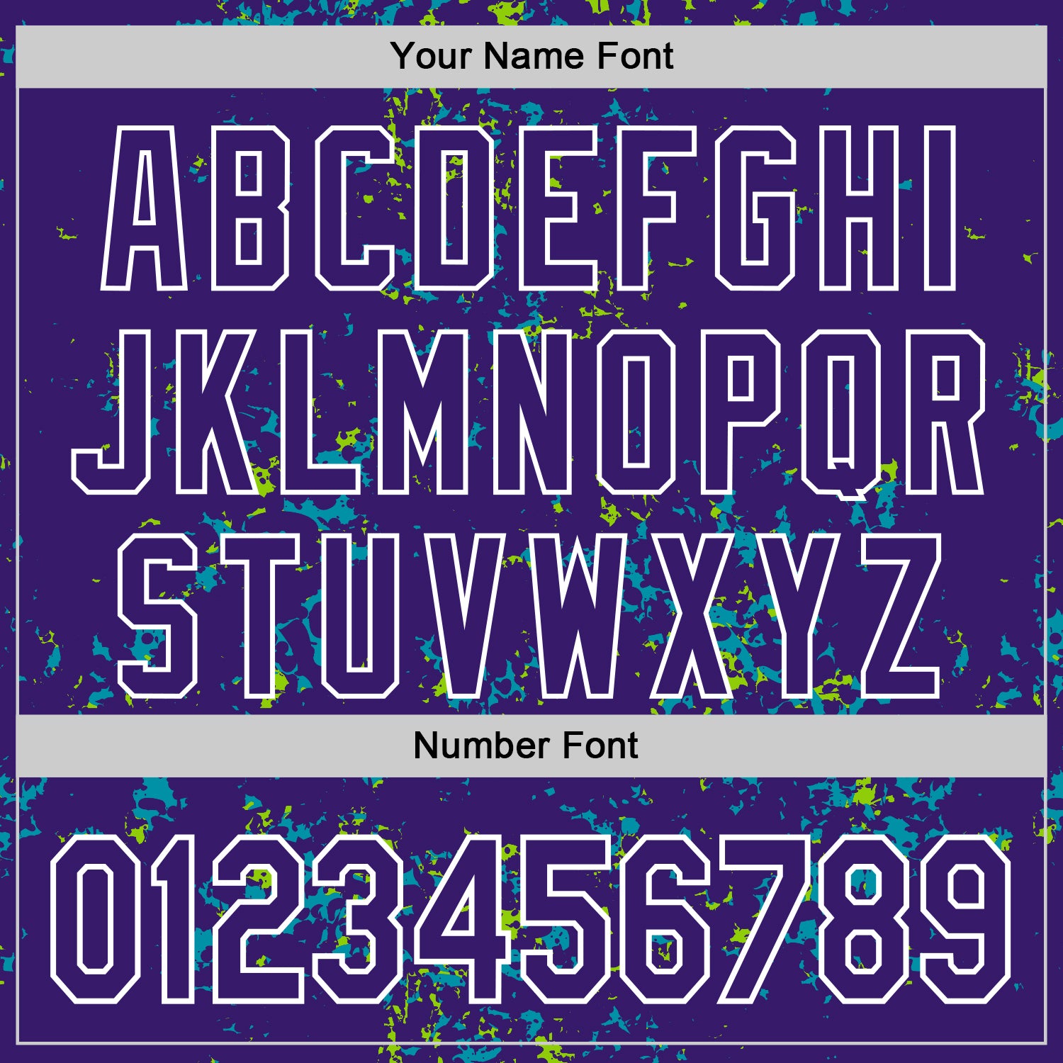 Custom Purple Teal Neon Green-White Fragment Pattern Bomber Full-Snap Varsity Letterman Hoodie Jacket