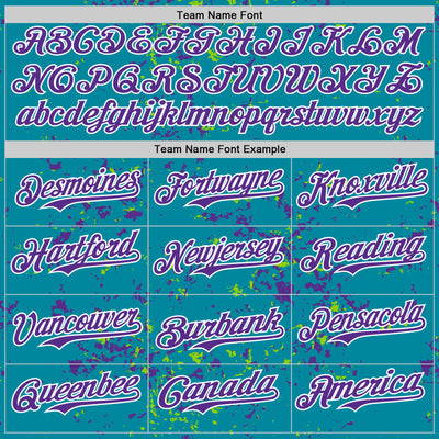 Custom Teal Purple Neon Green-White Fragment Pattern Bomber Full-Snap Varsity Letterman Hoodie Jacket