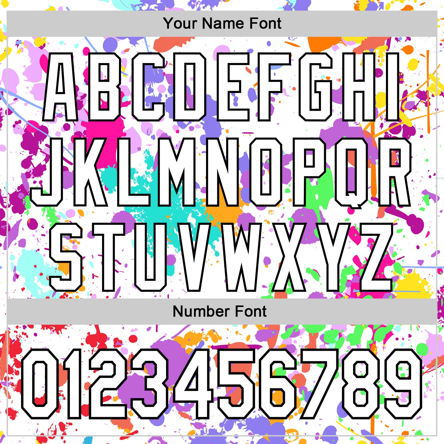 Custom Graffiti Pattern White Purple-Black Splash Bomber Full-Snap Varsity Letterman Hoodie Jacket