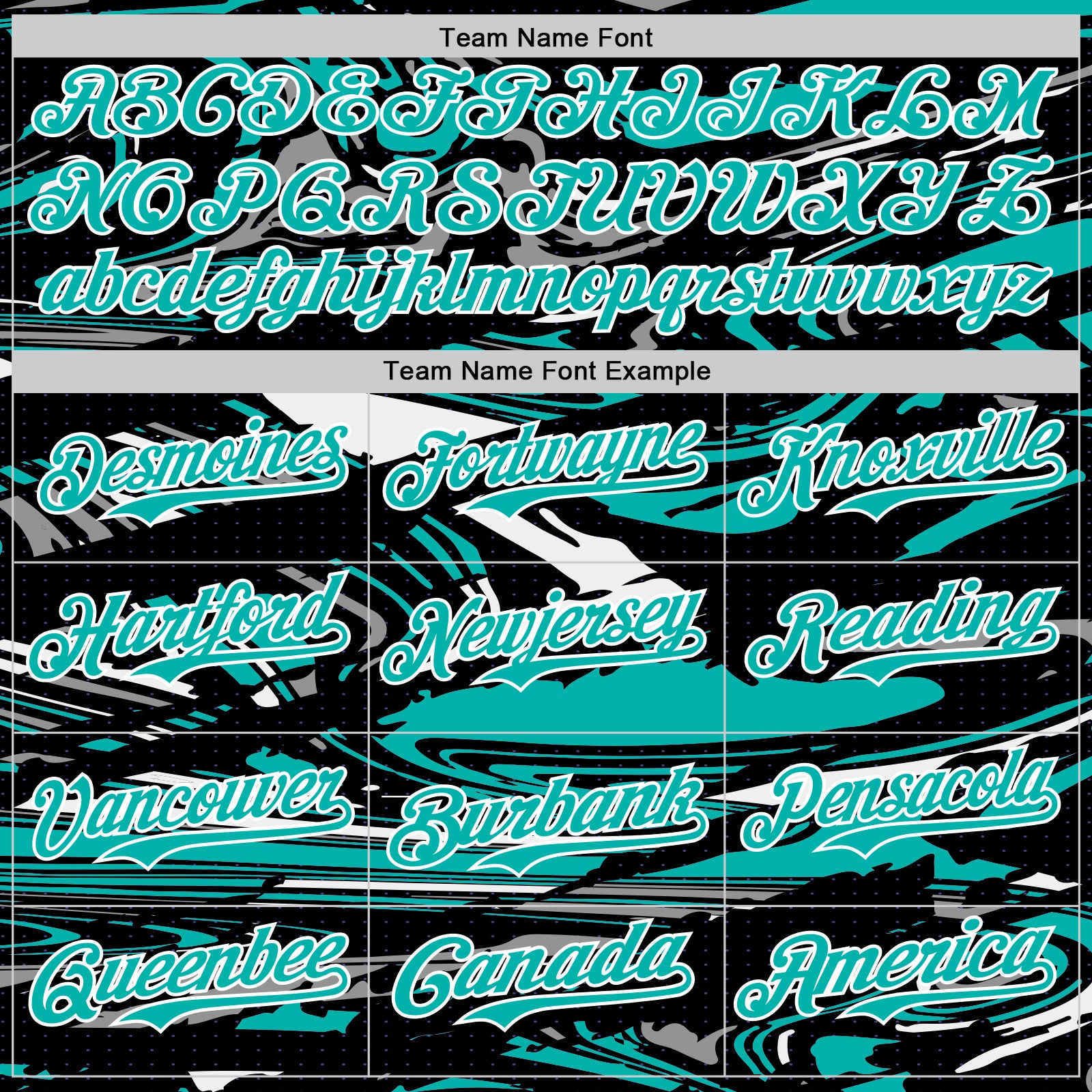 Custom Figure Aqua Black-White Fluid Pattern Bomber Full-Snap Varsity Letterman Hoodie Jacket