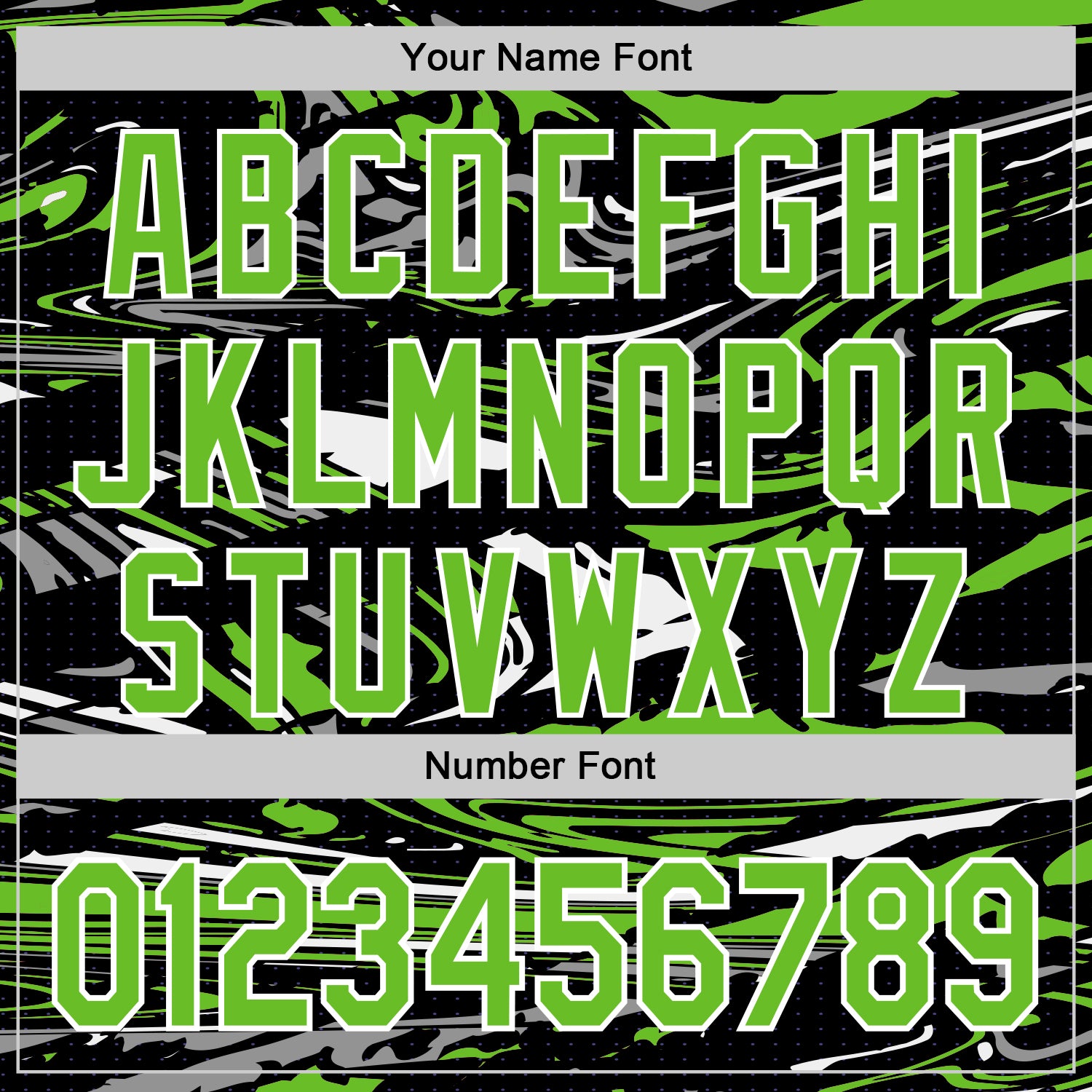 Custom Figure Aurora Green Black-White Fluid Pattern Bomber Full-Snap Varsity Letterman Hoodie Jacket