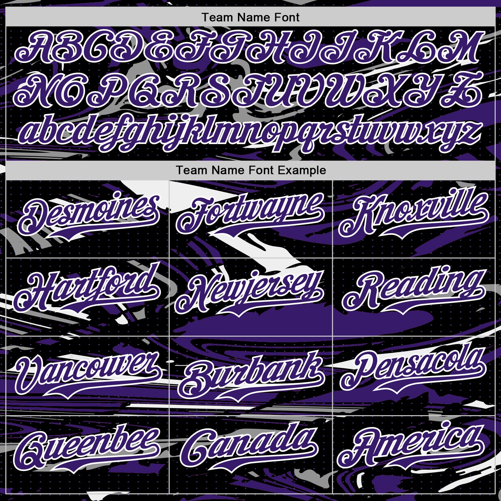 Custom Figure Purple Black-White Fluid Pattern Bomber Full-Snap Varsity Letterman Hoodie Jacket