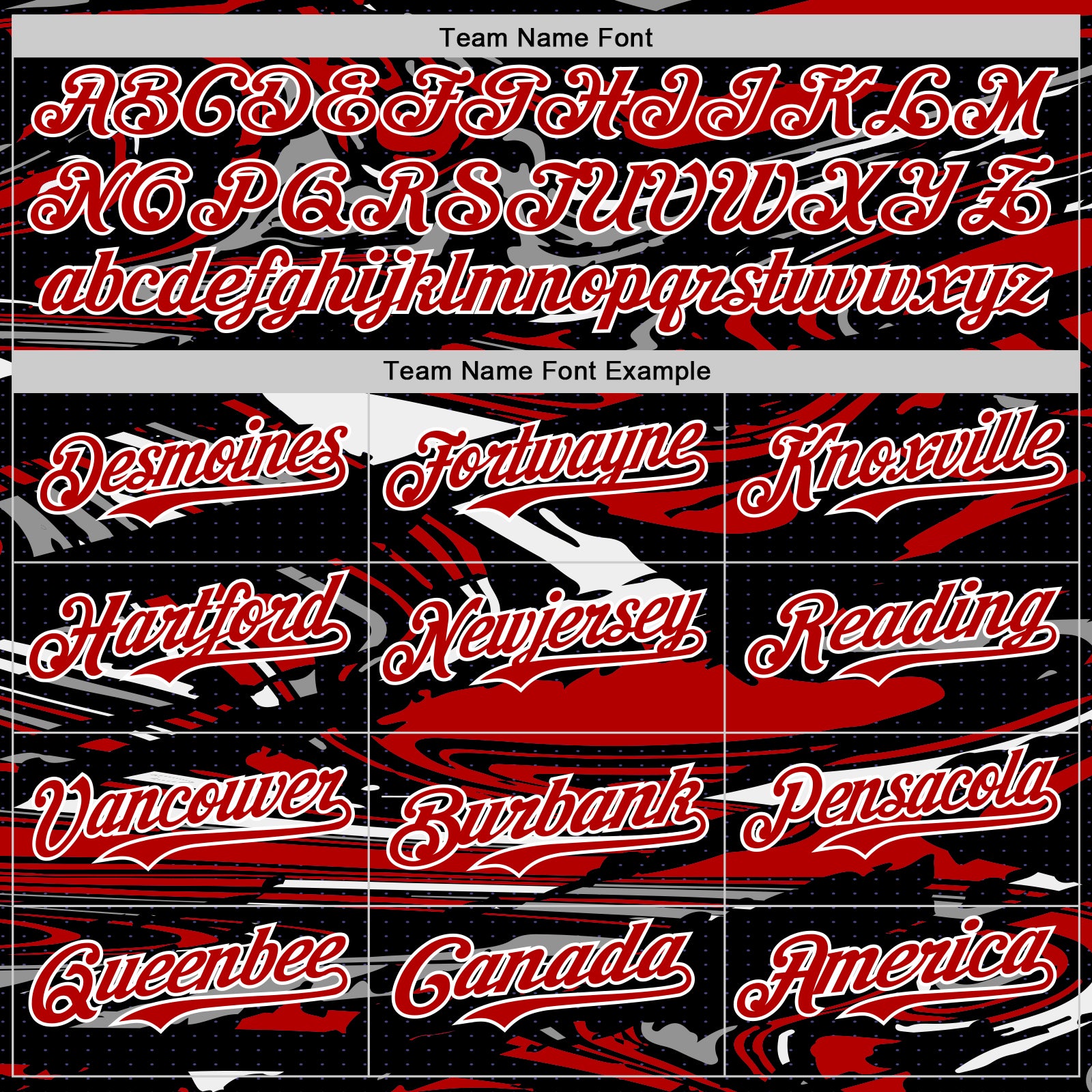 Custom Figure Red Black-White Fluid Pattern Bomber Full-Snap Varsity Letterman Hoodie Jacket