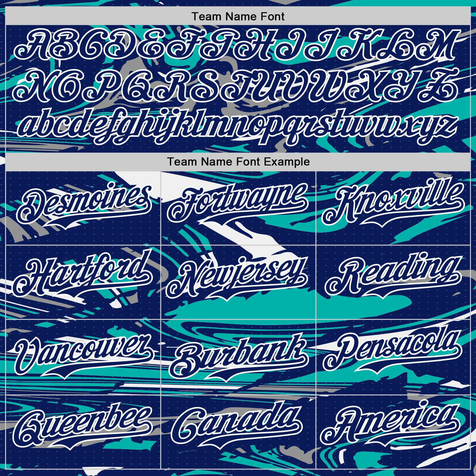 Custom Figure Royal Aqua-White Fluid Pattern Bomber Full-Snap Varsity Letterman Hoodie Jacket