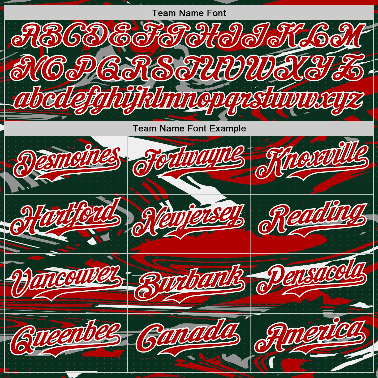 Custom Figure Red Green-White Fluid Pattern Bomber Full-Snap Varsity Letterman Hoodie Jacket