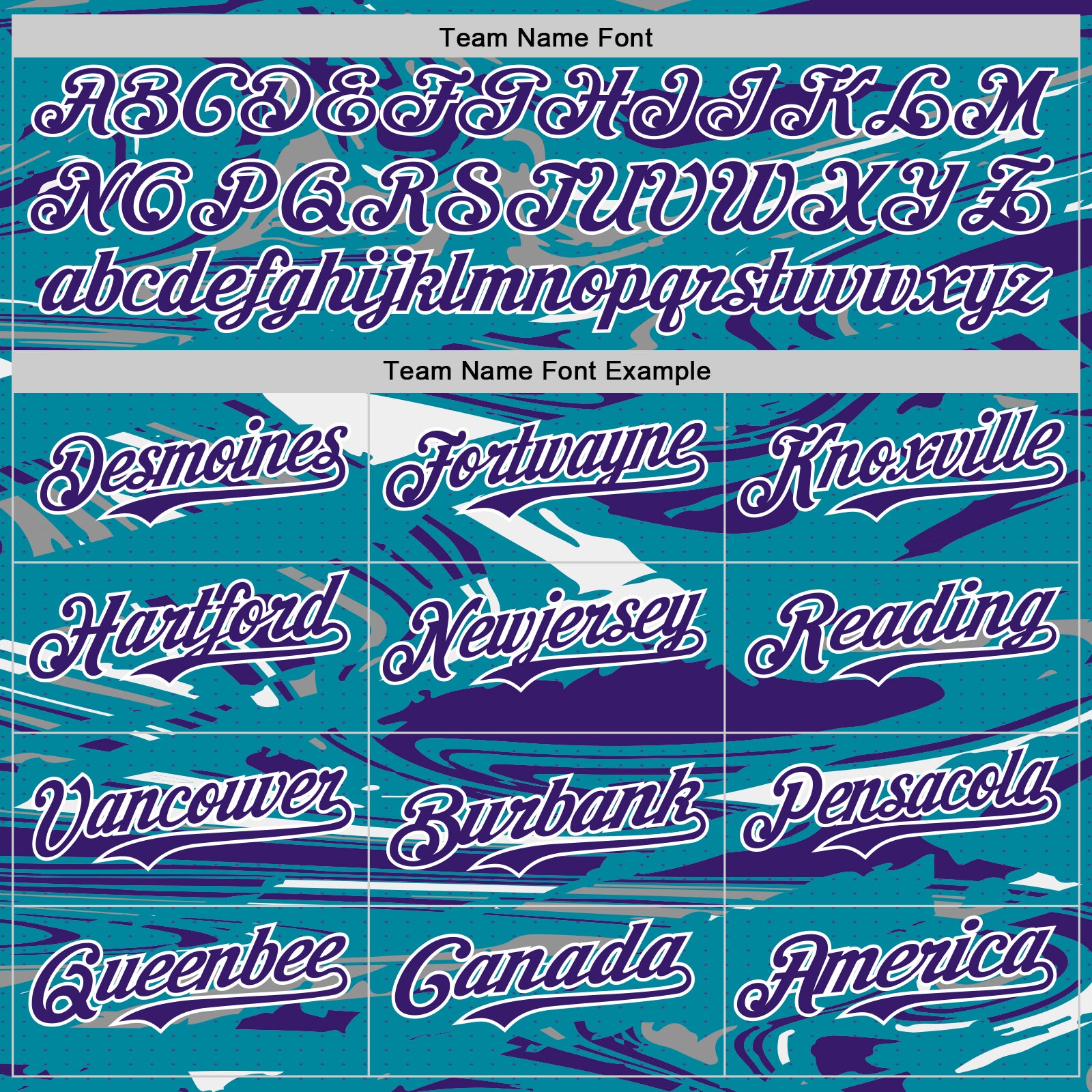 Custom Figure Purple Teal-White Fluid Pattern Bomber Full-Snap Varsity Letterman Hoodie Jacket