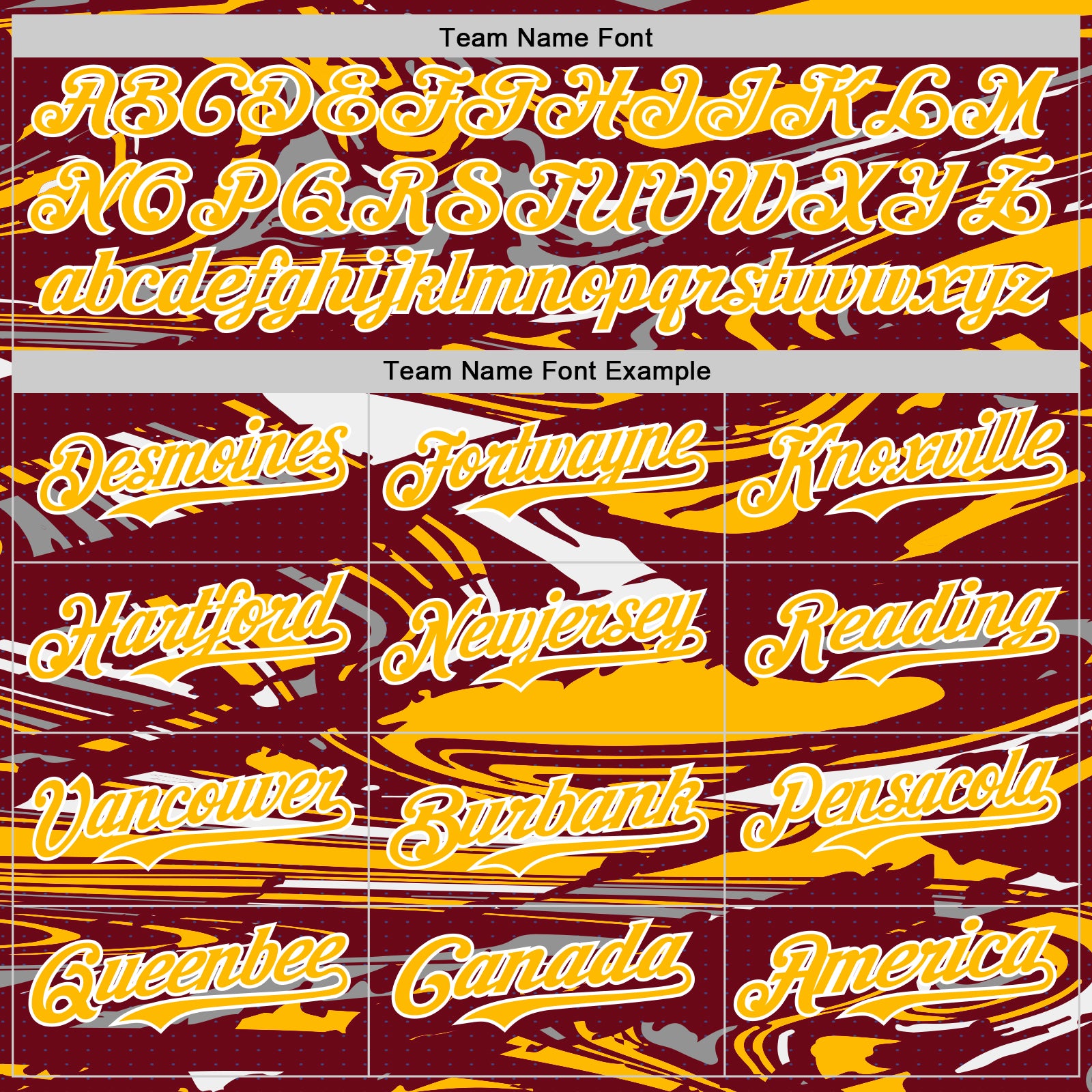 Custom Figure Gold Crimson-White Fluid Pattern Bomber Full-Snap Varsity Letterman Hoodie Jacket