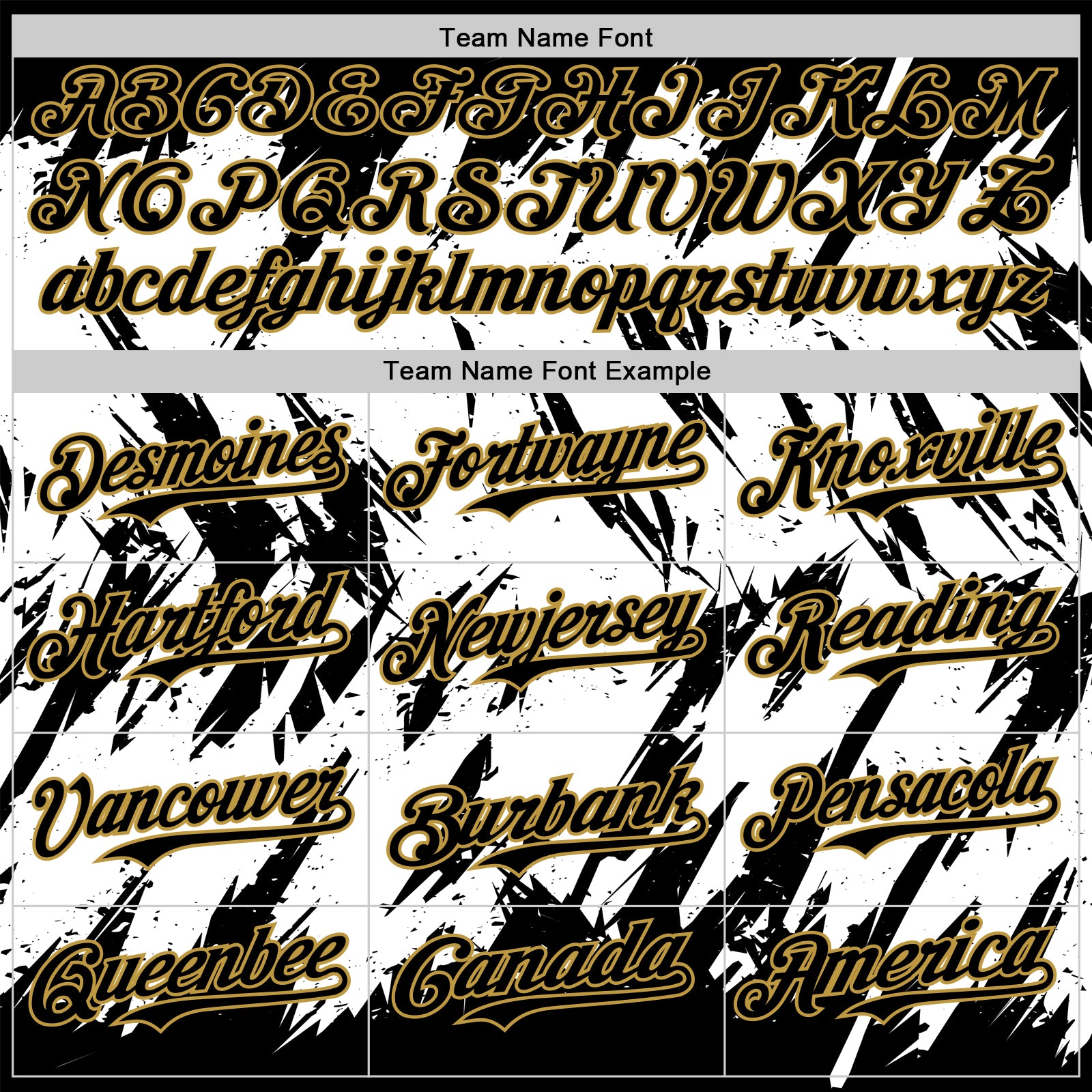 Custom Black White-Old Gold Abstract Sharp Shape Fragment Pattern Bomber Full-Snap Varsity Letterman Hoodie Jacket